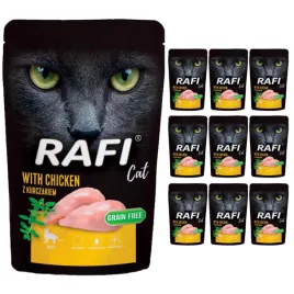 mokra-karma-dla-kota-rafi-cat-adult-z-kurczakiem-zestaw-10x100g