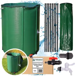 skladany-zbiornik-beczka-na-wode-500l-deszczowa-deszczowke-zawor-kranik