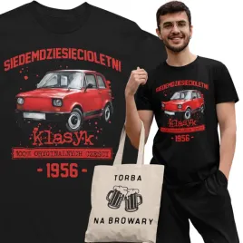 koszulka-prezent-na-70-urodziny-1956-klasyk-prl-fiat-126p-torba-gratis