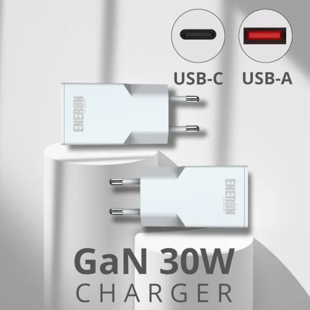 ladowarka-eneron-gan-30w-1xusb-c-1xusb-a-biala-kod-producenta-gan30-1ac-wh