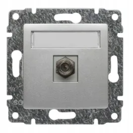 kos-vena-gniazdo-antenowe-pojedyncze-typu-f-aluminium-podtynkowy-514054