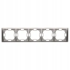 kontakt-simon-basic-neos-ramka-pieciokrotna-5x-uniwersalna-inox-bmrc5-21
