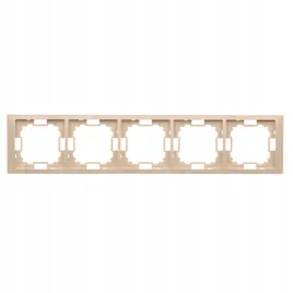 kontakt-simon-basic-neos-ramka-pieciokrotna-5x-uniwersalna-bezowa-bmrc5-12