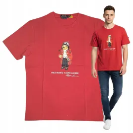 polo-ralph-lauren-bear-t-shirt-meski-czerwony-z-misiem-rozmiar-m