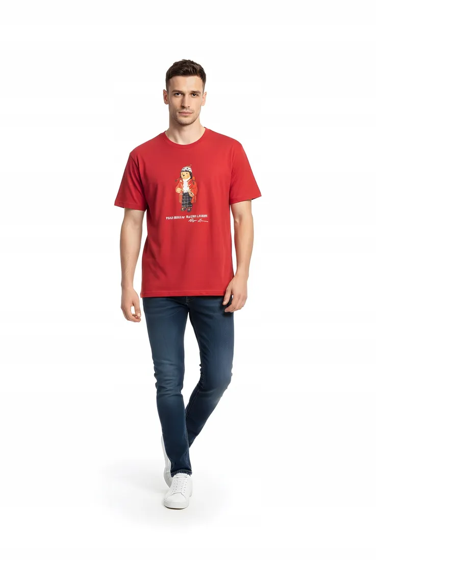 polo-ralph-lauren-bear-t-shirt-meski-czerwony-z-misiem-rozmiar-m