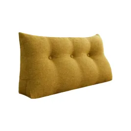 trojkatna-poduszka-do-czytania-len-zolta-100-cm