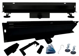 x-home-odplyw-liniowy-scienny-60-cm-czarny-2w1-pod-plytke-cienki-35mm