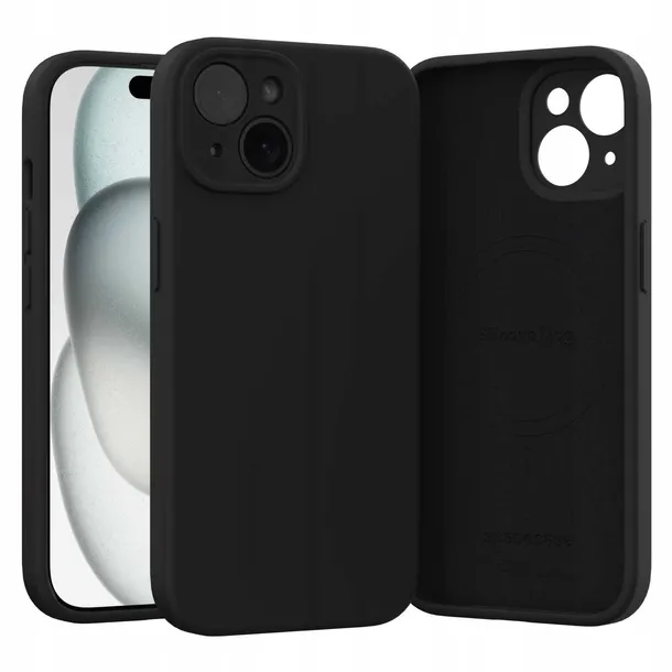 spacecase-silicone-mag-iphone-15-black-material-inny