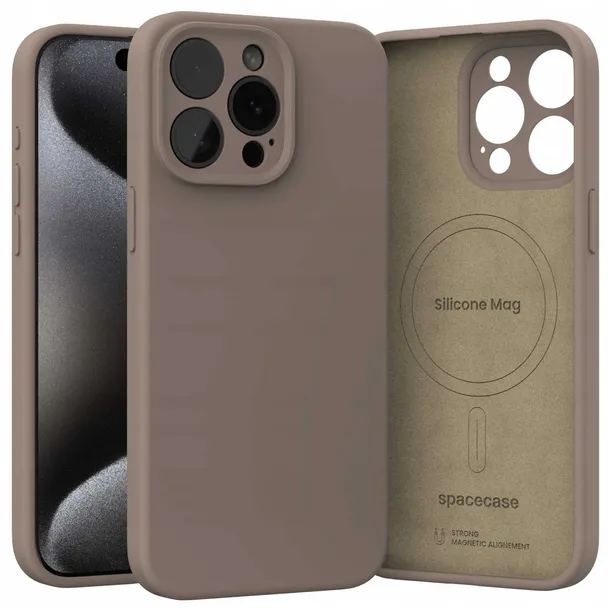 spacecase-silicone-mag-iphone-15-pro-max-brown-przeznaczenie-inne