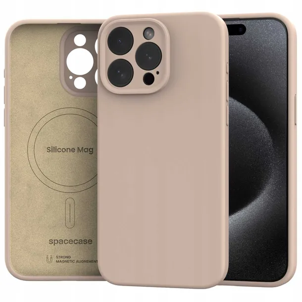 spacecase-silicone-mag-iphone-15-pro-max-brown-kolor-inny