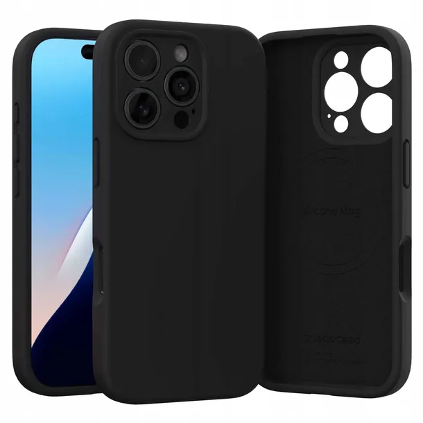 spacecase-silicone-mag-iphone-16-pro-black-material-inny