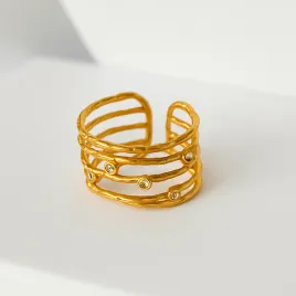 pierscionek-olimpia-regulowany-zloty-azurowy-cyrkonie-stal-rozmiar-us-7