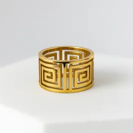 pierscionek-damski-grecja-zloty-meander-stal-chirurgiczna-316l-rozmiar-us-6