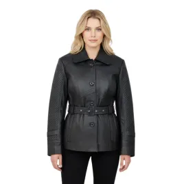 kurtka-damska-giorgio-di-mare-skorzana-czarna-z-kolnierzykiem