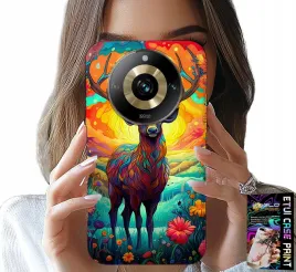 etui-do-realme-11-pro-kolorowe-wzory-jelen-los-zwierzeta-lesne