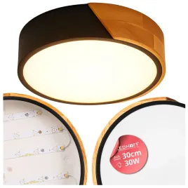 lampa-sufitowa-plafon-led-drewno-stal-czarny-okragly-30cm-30w-neutralny