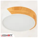 lampa-sufitowa-plafon-led-drewno-bialy-okragly-30cm-30w-neutralny-do-salonu-stan-nowy