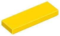 lego-63864-zolty-4558172-gladka-plytka-1x3-1-szt-nowy