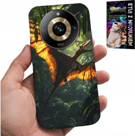 etui-do-realme-11-pro-dino-dinozaur-pterodaktyl-futeral-plecki