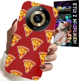 etui-do-realme-11-pro-wzor-z-wesola-pizza-na-czerwonym-tle
