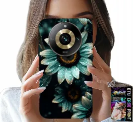 etui-do-realme-11-pro-niebieska-gerbera-stokrotka-kwiat-folia