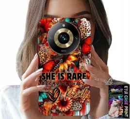 etui-do-realme-11-pro-she-is-rare-sloneczniki-kwiaty-motyle