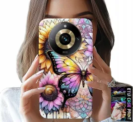 etui-do-realme-11-pro-slonecznik-z-motylkiem-obudowa-folia