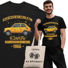 koszulka-prezent-na-60-urodziny-1966-klasyk-prl-fiat-126p-torba-gratis