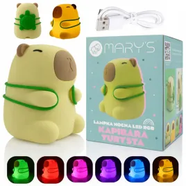 lampka-nocna-silikowana-usb-kapibara-turysta-led-rgb-kolory-ciepla-prezent