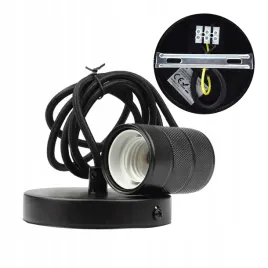 lampa-wiszaca-ozdobna-oprawa-e27-czarny-mat-przewod-czarny-loft