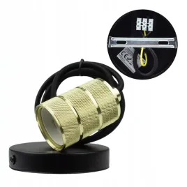 lampa-wiszaca-ozdobna-oprawa-e27-zloto-przewod-czarny-loft