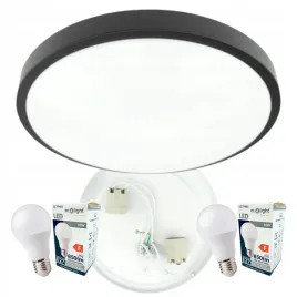 plafon-sufitowy-okragly-2x-e27-zarowki-led-10w-neutralne-czarny-natynkowy
