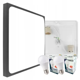 plafon-sufitowy-kwadratowy-2x-e27-zarowka-led-10w-neutralne-czarny-natynk