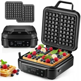 gofrownica-2-duze-gofry-8-stopni-wypiekania-5-programow-mocna-1500w-czarna
