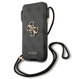guess-torebka-na-telefon-guhcp12l4gpsgr67-szary-grey-4g-metal-logo