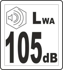 naklejka-lwa-105-oznaczenie-poziomu-mocy-akustycznej-halasu-urzadzenia-9x10