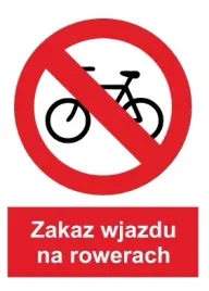 naklejka-bhp-zakaz-wjazdu-na-rowerach
