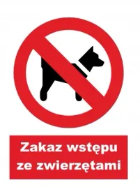 naklejka-bhp-zakaz-wstepu-ze-zwierzetami