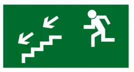 naklejka-bhp-kierunek-do-wyjscia-drogi-ewakuacyjnej-schodami-w-dol-w-lewo