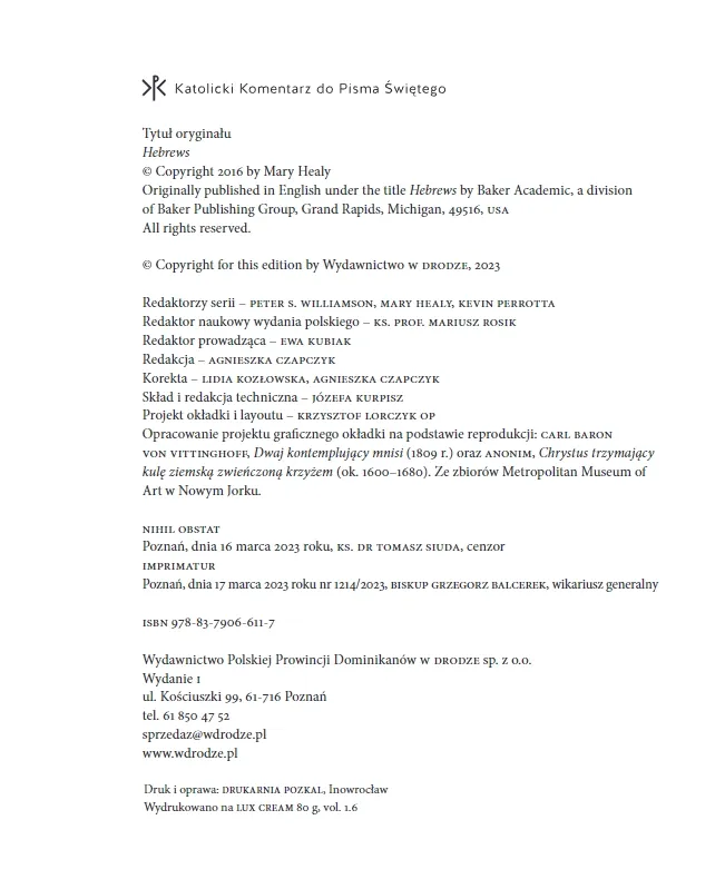 list-do-hebrajczykow