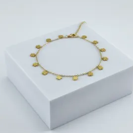 bransoletka-na-noge-zlote-koniczynki-szczescia-5-mm-stal-chirurgiczna-316l