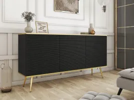 komoda-oro-160-czarna-mdf