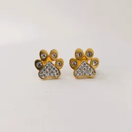 kolczyki-pawlove-zlote-lapki-pies-kot-z-cyrkoniami-stal-pvd-316l-wkretki