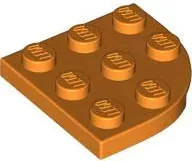 lego-30357-pomaranczowy-6220713-plytka-okragla-naroznik-3x3-1-szt-nowy