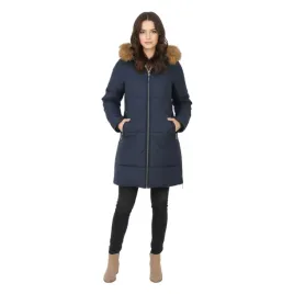 kurtka-damska-dewberry-pikowana-zimowa-granatowa