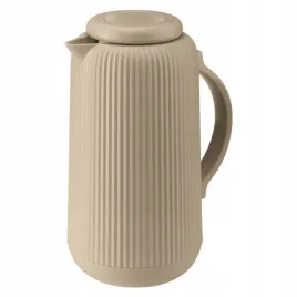 termos-konferencyjny-andrea-920-ml-bezowy-szklany-wklad-latwe-nalewanie