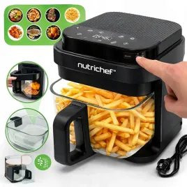 frytkownica-beztluszczowa-air-fryer-nutrichef-55l-8-programow-czarna