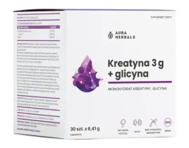 aura-herbals-kreatyna-3-g-monohydrat-glicyna-saszetki-30-szt