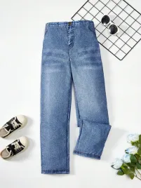 shein-niebieskie-chlopiece-spodnie-imitacja-jeansu-9y-62393