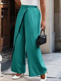 shein-turkusowe-eleganckie-spodnie-z-wysokim-stanem-l-54824